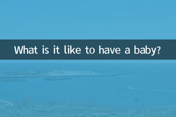 Como é ter um bebê?