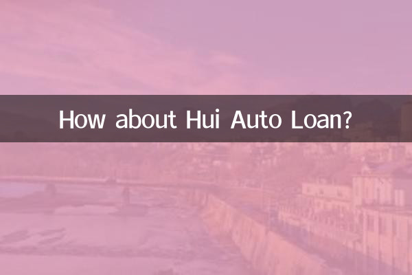 Che ne dici del prestito auto Hui?