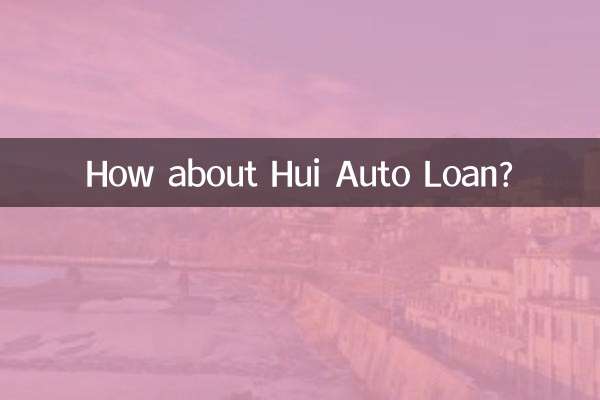हुई ऑटो लोन के बारे में क्या ख्याल है?