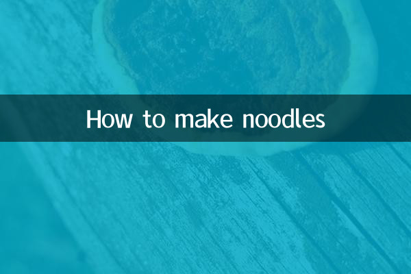 Come fare le tagliatelle