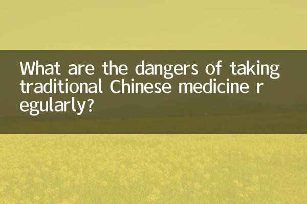 Quali sono i pericoli derivanti dall’assunzione regolare della medicina tradizionale cinese?
