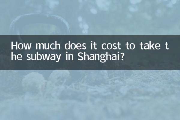 शंघाई में मेट्रो लेने में कितना खर्च आता है?