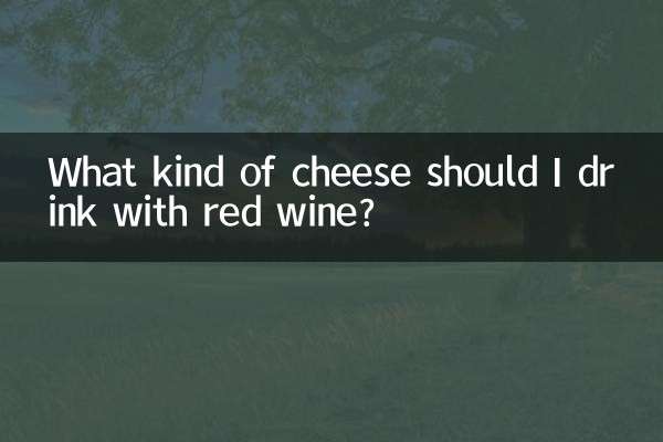 আমি কি ধরনের পনির রেড ওয়াইন সঙ্গে পান করা উচিত?
