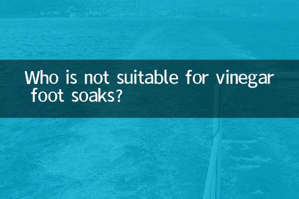 چه کسانی برای خیساندن پا با سرکه مناسب نیستند؟