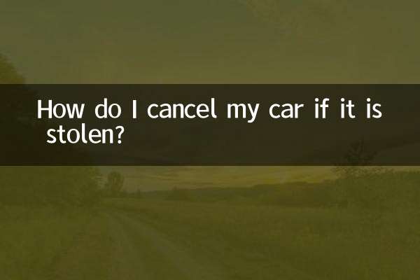 Как отменить регистрацию автомобиля, если он украден?