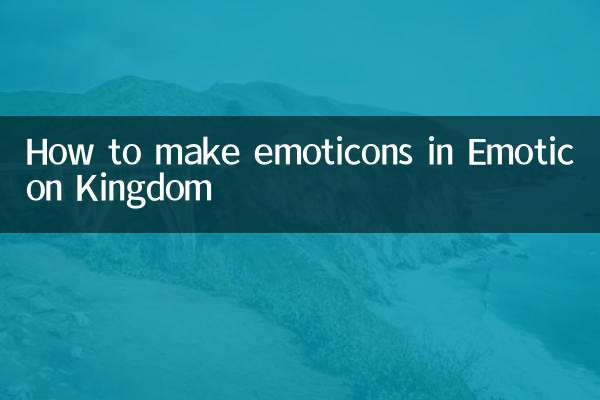 How to make emoticons in Emoticon Kingdom