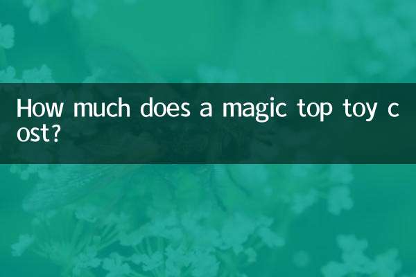 How much does a magic top toy cost?