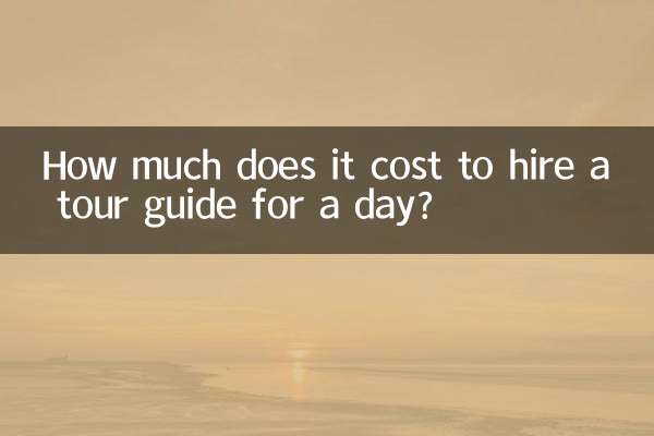 Combien coûte l’embauche d’un guide touristique pour une journée ?