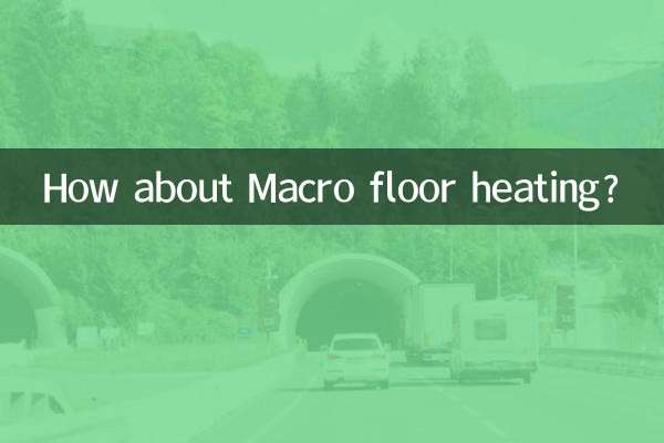 Как насчет подогрева пола Macro?