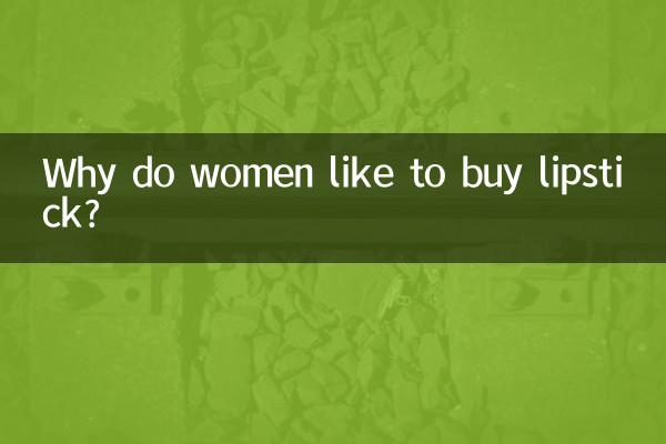 কেন মহিলারা লিপস্টিক কিনতে পছন্দ করেন?