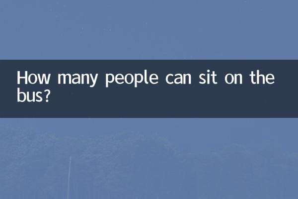 Quantas pessoas podem sentar no ônibus?