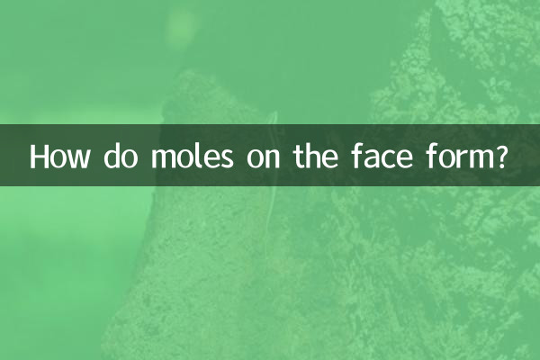 Wie entstehen Muttermale im Gesicht?