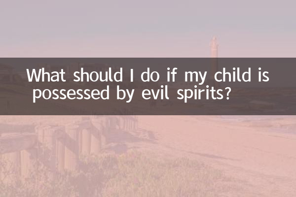 O que devo fazer se meu filho estiver possuído por espíritos malignos?