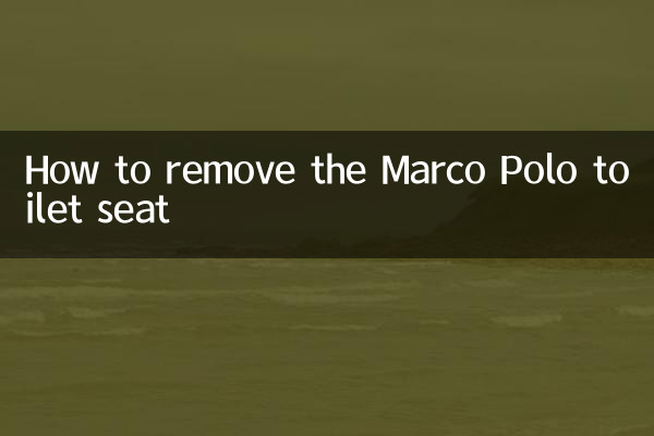 Cómo quitar la tapa del inodoro Marco Polo