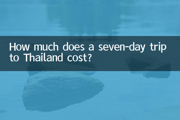 Wie viel kostet eine siebentägige Reise nach Thailand?