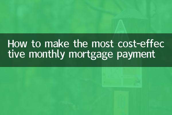 住宅ローンの月々の支払いを最もお得に行う方法