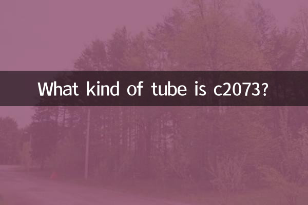 ما هو نوع الأنبوب c2073؟