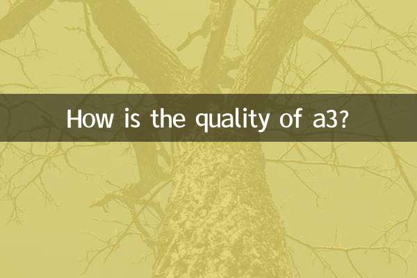 a3の画質はどうですか？