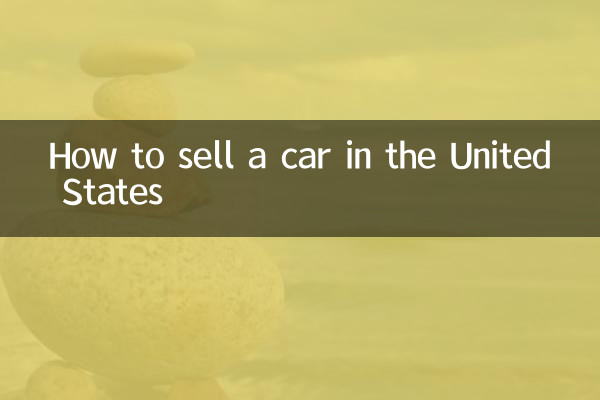 How to sell a car in the United States