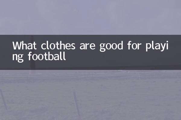 Welche Kleidung ist gut, um Fußball zu spielen