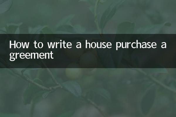 Come scrivere un accordo di acquisto della casa