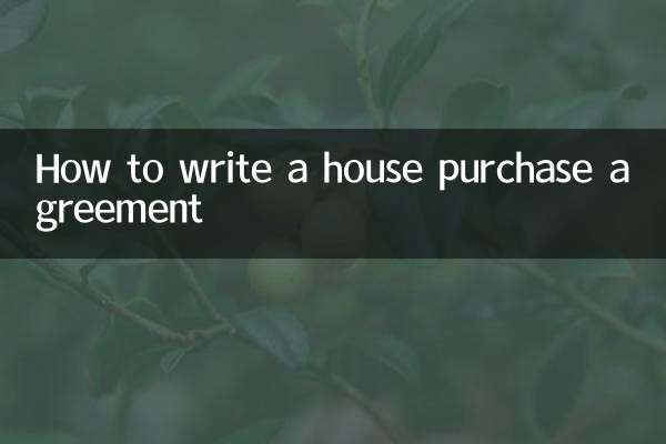 Come scrivere un accordo di acquisto della casa