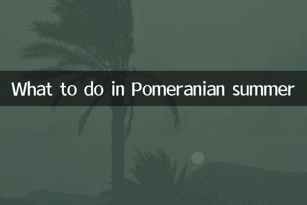 Qué hacer en el verano de Pomerania