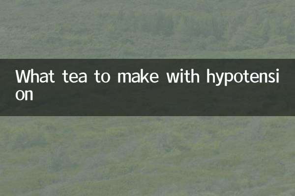 Que té hacer con hipotensión