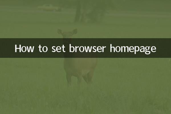 Come impostare la home page del browser