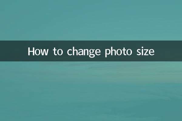 Cómo cambiar el tamaño de la foto