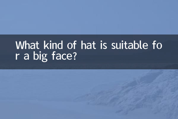 Che tipo di cappello è adatto per un viso grande?