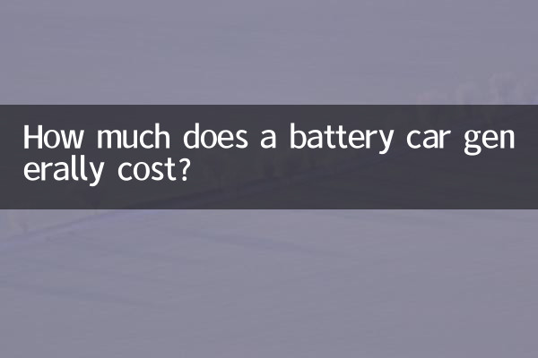 Quanto costa in genere un’auto a batteria?