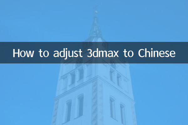 So passen Sie 3dmax an Chinesisch an