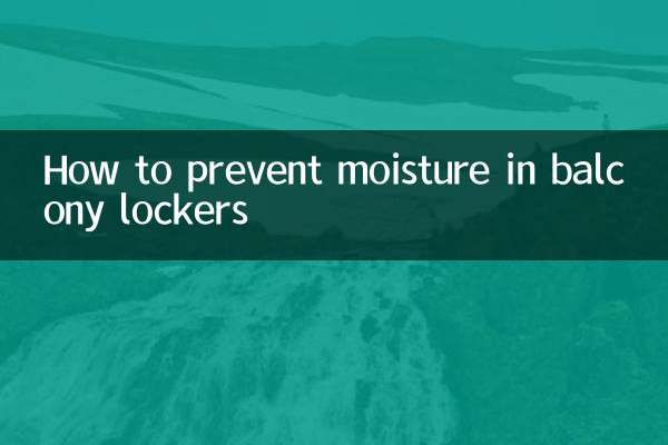 Como evitar a umidade nos armários da varanda