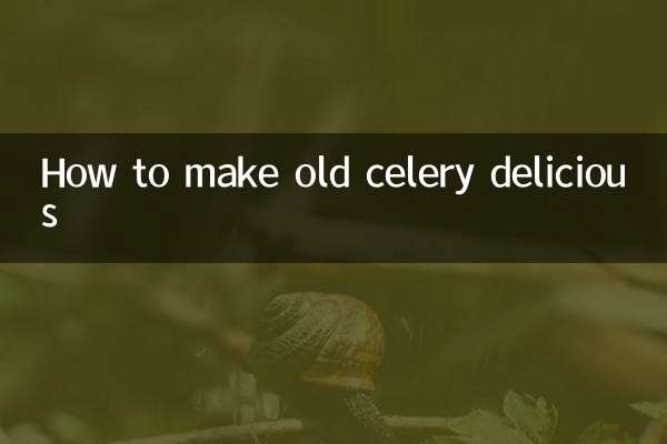 Como fazer aipo velho delicioso