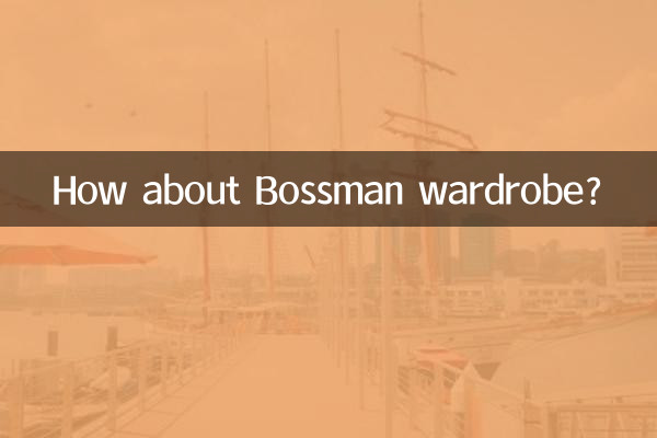 Que tal o guarda-roupa Bossman?