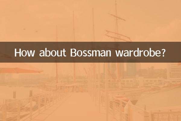 Que tal o guarda-roupa Bossman?