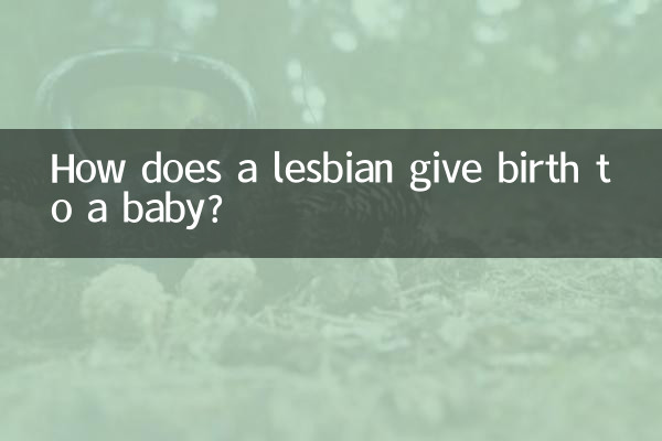 Come fa una lesbica a dare alla luce un bambino?