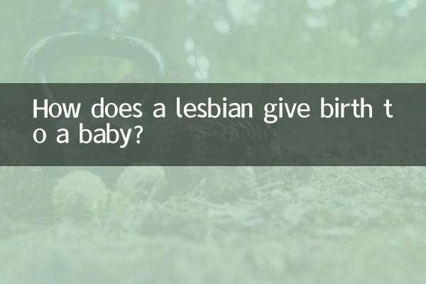 Wie bringt eine Lesbe ein Baby zur Welt?