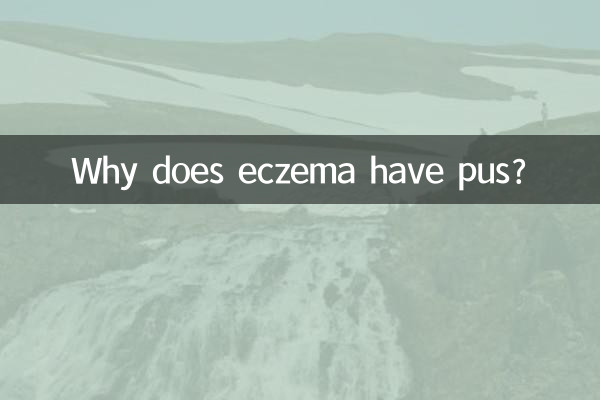 Perché l'eczema ha pus?