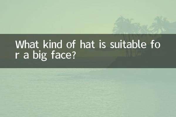 大臉盤適合戴什麼帽子