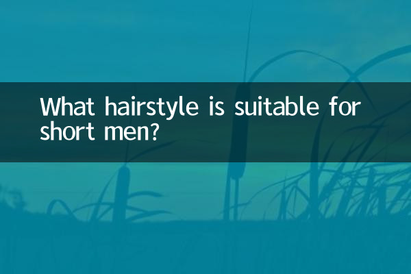 ما هي تصفيفة الشعر المناسبة للرجال قصار القامة؟