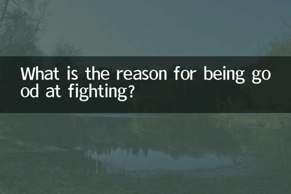 喧嘩が強い理由は何ですか？
