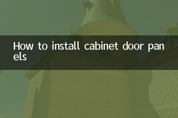 Como instalar painéis de portas de armários