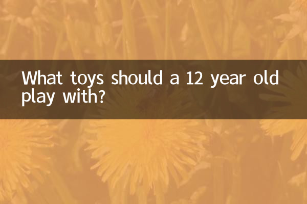 12 বছর বয়সী কোন খেলনা দিয়ে খেলতে হবে?
