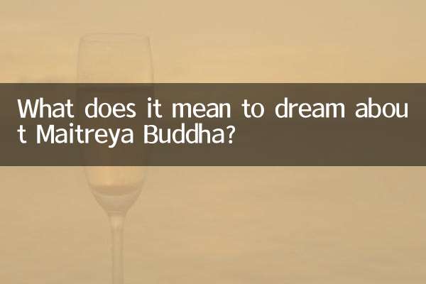 O que significa sonhar com o Buda Maitreya?