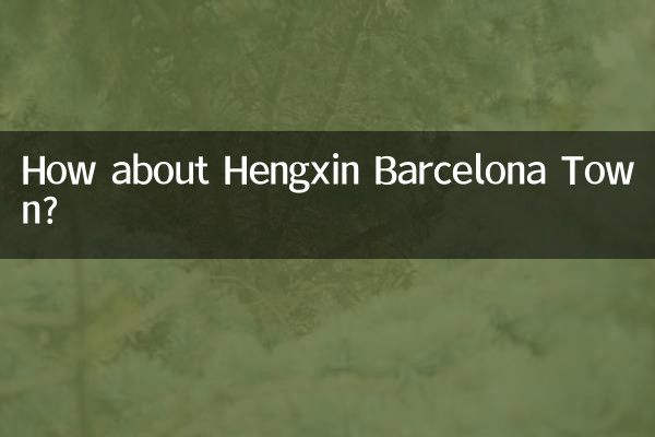 How about Hengxin Barcelona Town?