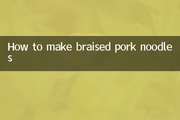 Como fazer macarrão de porco refogado