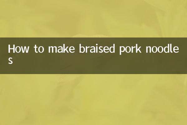 Como fazer macarrão de porco refogado