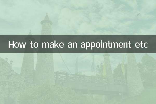 약속을 잡는 방법 등